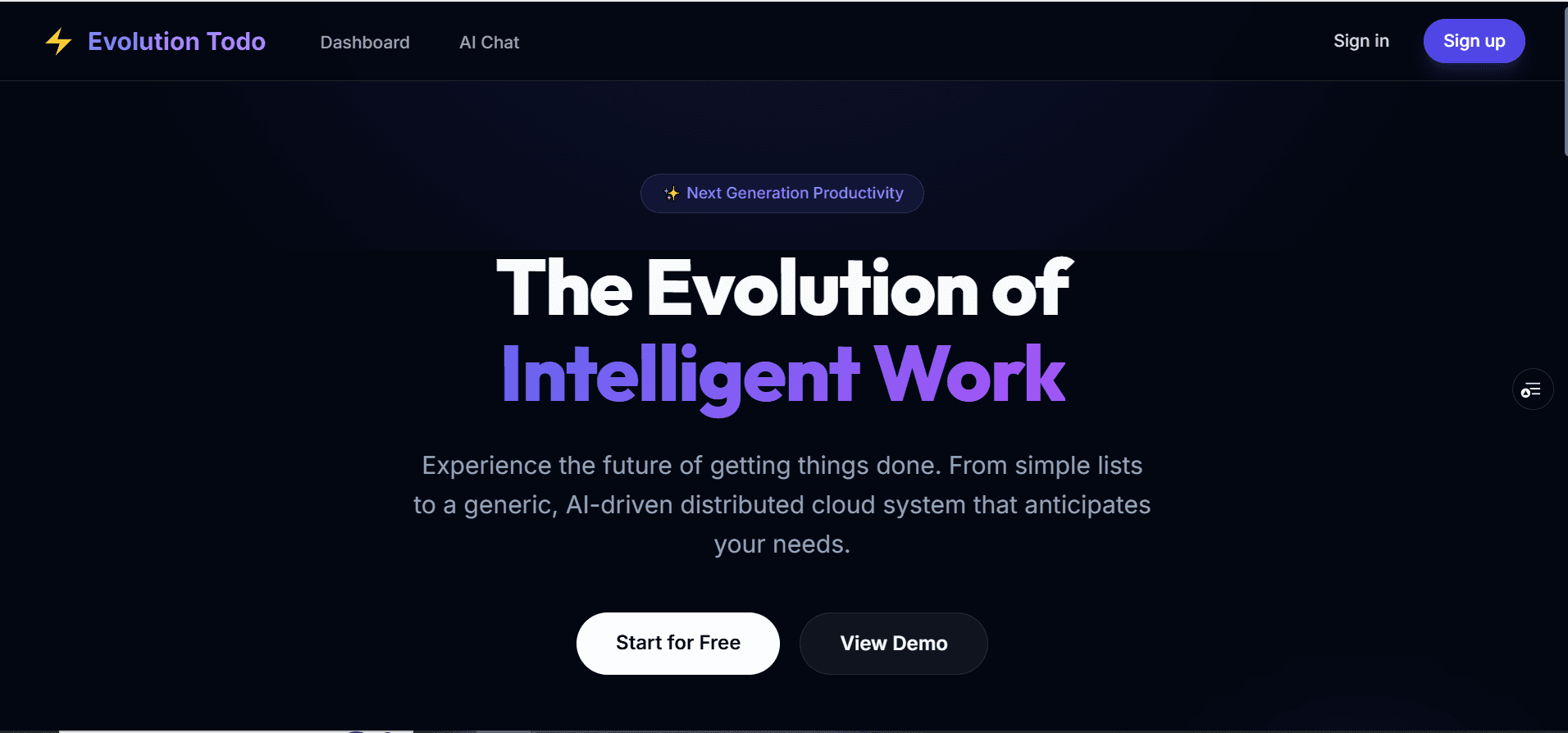 Hackathon II: Evolution of Todo
